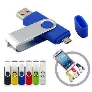 Shopstyle Electric-style 64GB OTG USB 2.0 Flash Memory Stick Pen Drive 32GB 64MB Thumb Key For Android/PC